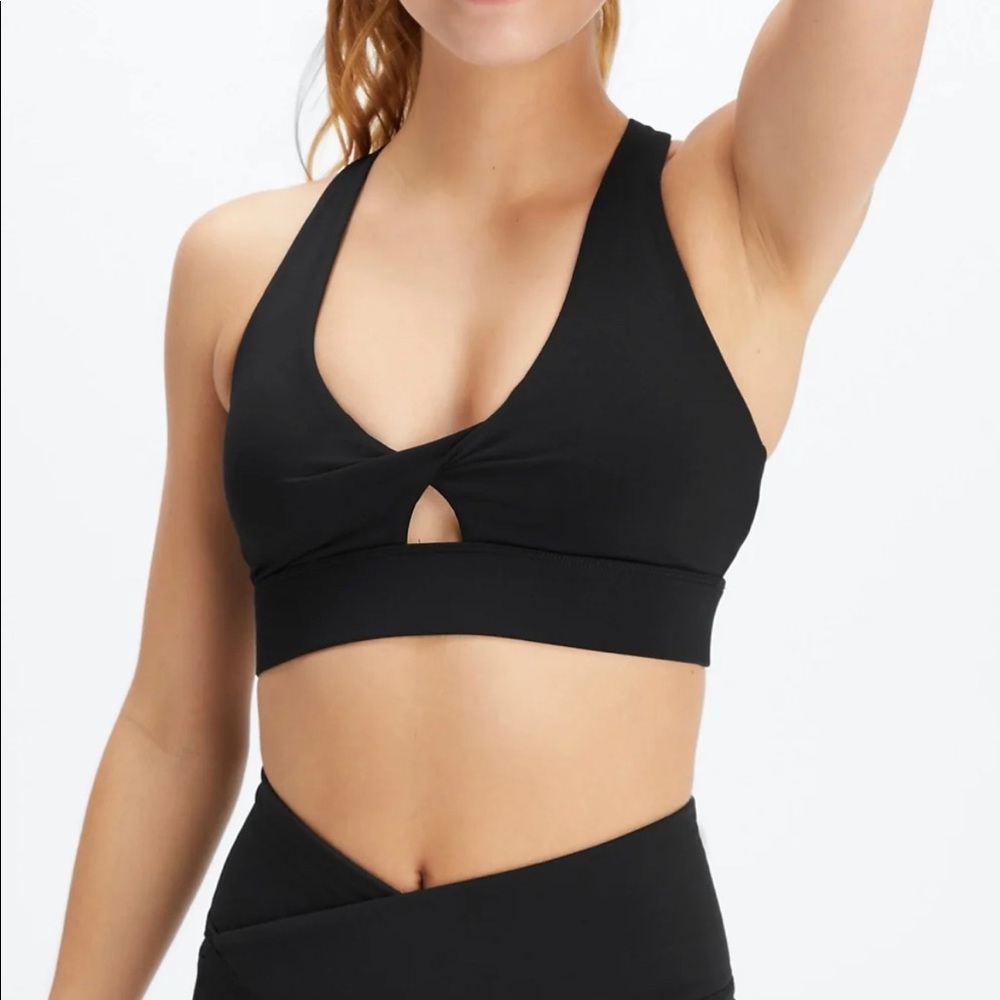 Fabletics Black Sports Bra